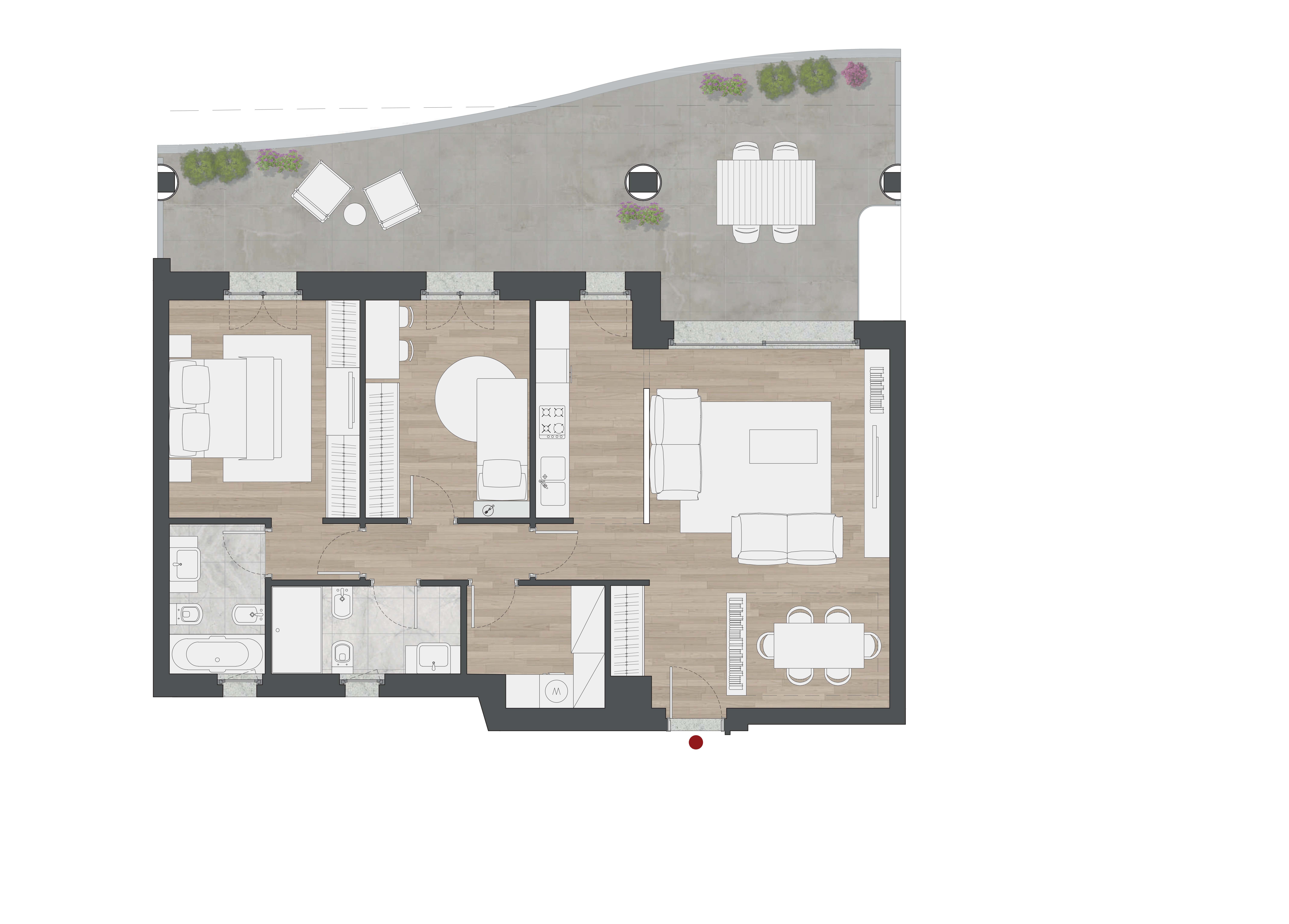 TRILOCALE ATTICO - Residenze Immobiliare
