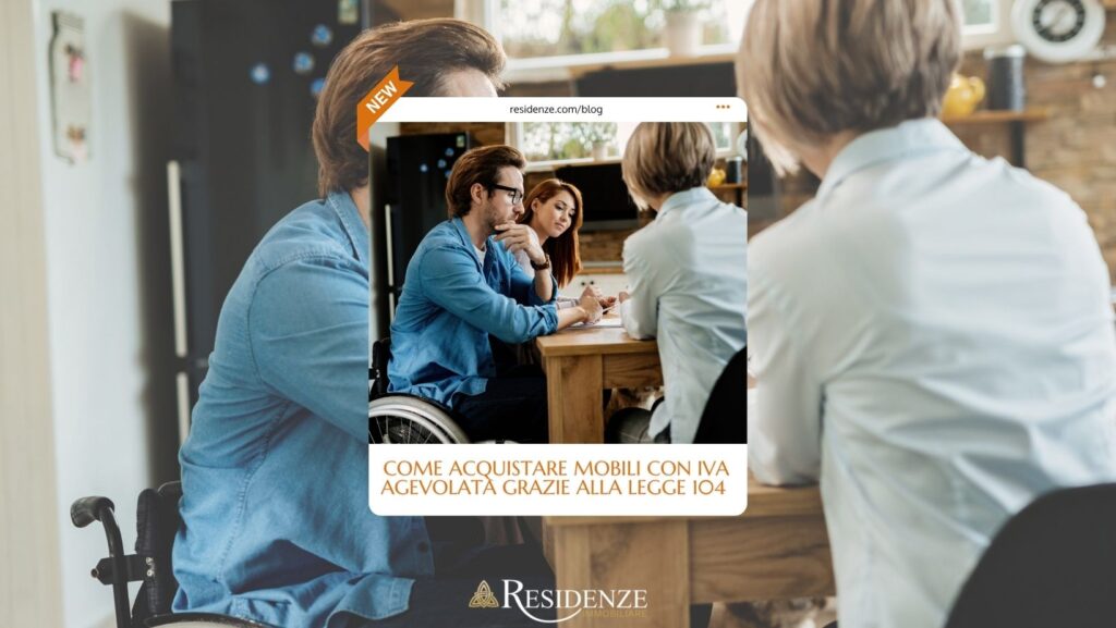 acquisto mobili con legge 104