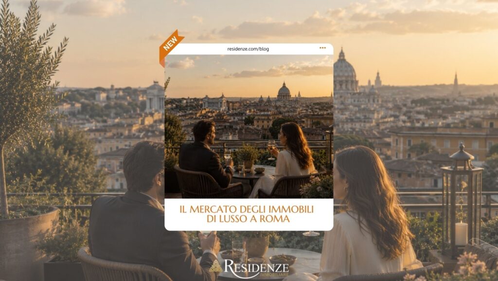 mercato immobili di lusso a roma tendenze scenari